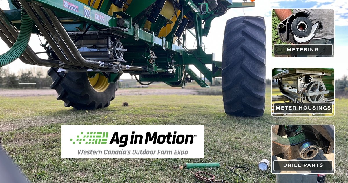 We are going to be at Ag in Motion July 16th-18th! Stop by our booth, 444, to see what's new at Air Seeder Parts! We'll See you there!

#airseederparts #AginMotion