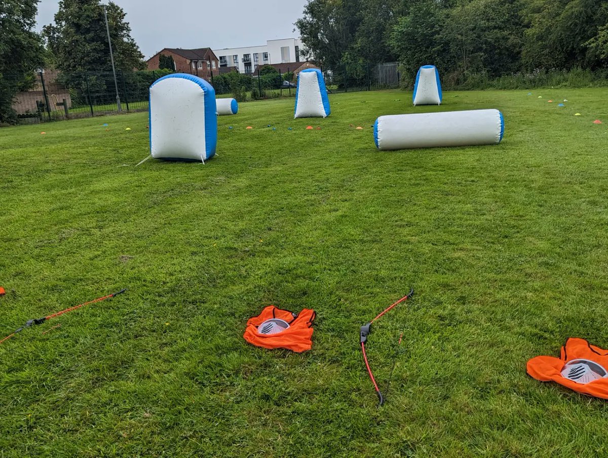 zorbeventsltd's tweet photo. Good day of Battle Tag Archery for a Team building & rewards day working with different groups at @meadowparkscho.Different mini games which requires different strategies and skills and build up to a Team Battle at the end which Teachers always get involved π
#Workingwithschools https://t.co/QMGzei5qJG