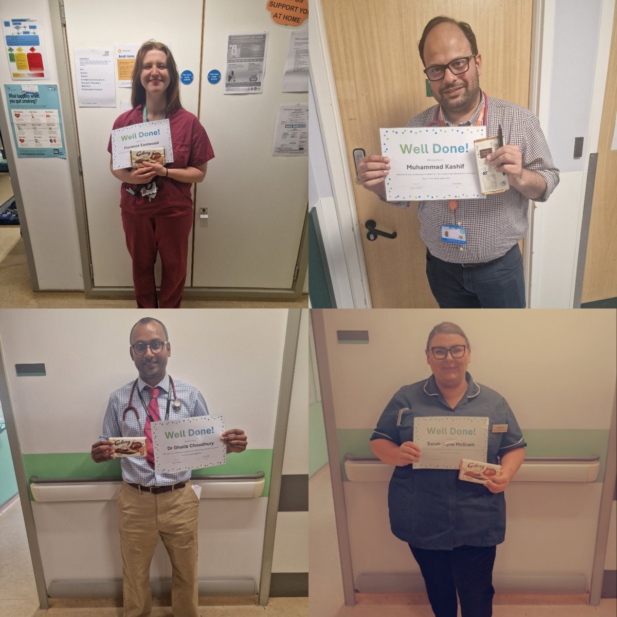 Sarah 💕 (@sarahhmcgrathh) on Twitter photo Our April DTN winners 🏆 SHO flossie, Reg Kashif, Cons Ghalib and little old me! Thrombolysing a patient within 19mins of arrival! They made a ful recovery ❤️ saving brains 🧠 #stroke <a href="/harper_bright/">Judy Harper-Bright</a> Our April DTN winners 🏆 SHO flossie, Reg Kashif, Cons Ghalib and little old me! Thrombolysing a patient within 19mins of arrival! They made a ful recovery ❤️ saving brains 🧠 #stroke <a href="/harper_bright/">Judy Harper-Bright</a>