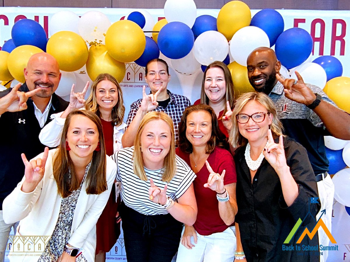 Our Admin Team loved learning today with <a href="/FCSchoolsGA/">Forsyth County Schools</a> #hookeem #leadlivelove