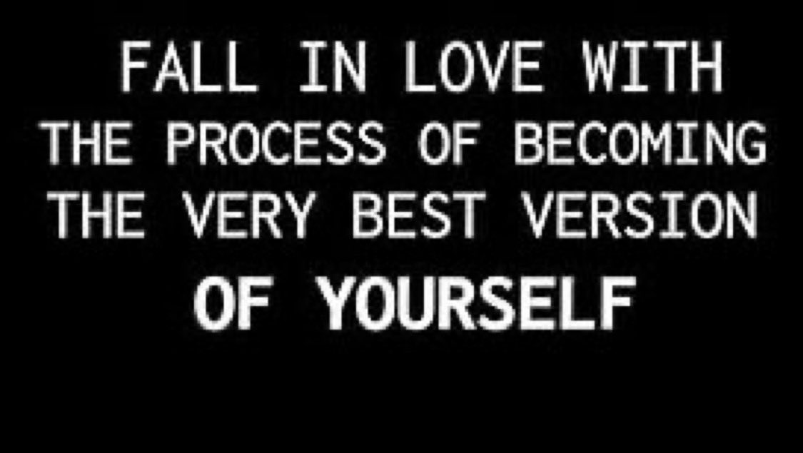 As you lean into summer trainings, remember it is truly  about developing the BEST version of yourself.