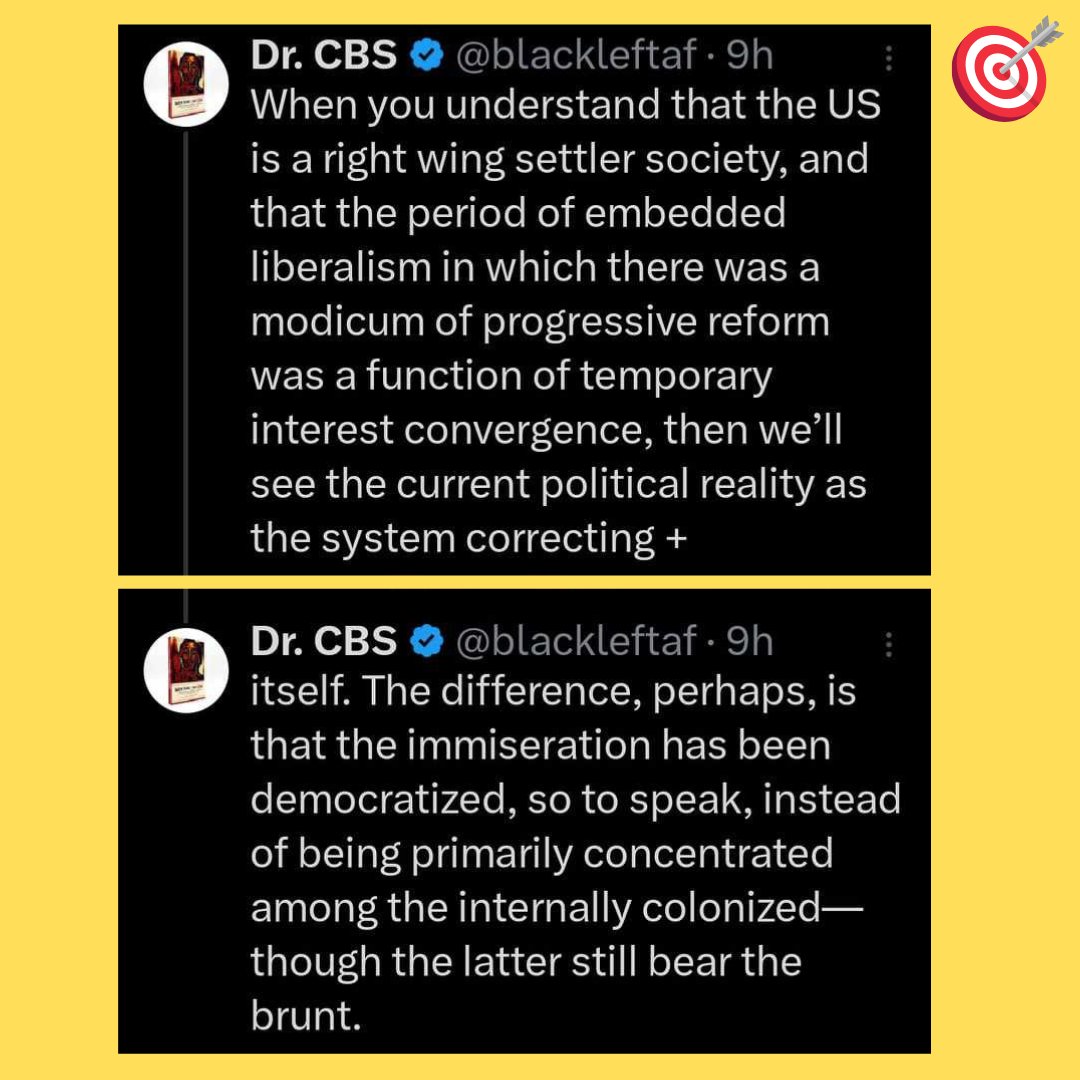 ANTICONQUISTA's tweet photo. Thank you for the strong analysis @blackleftaf!!!
#abyayala #foreignoccupation #settlercolonialism #settlers #fyp #trending #history #economics #explore
#globalsouth https://t.co/rGDFpZwDea