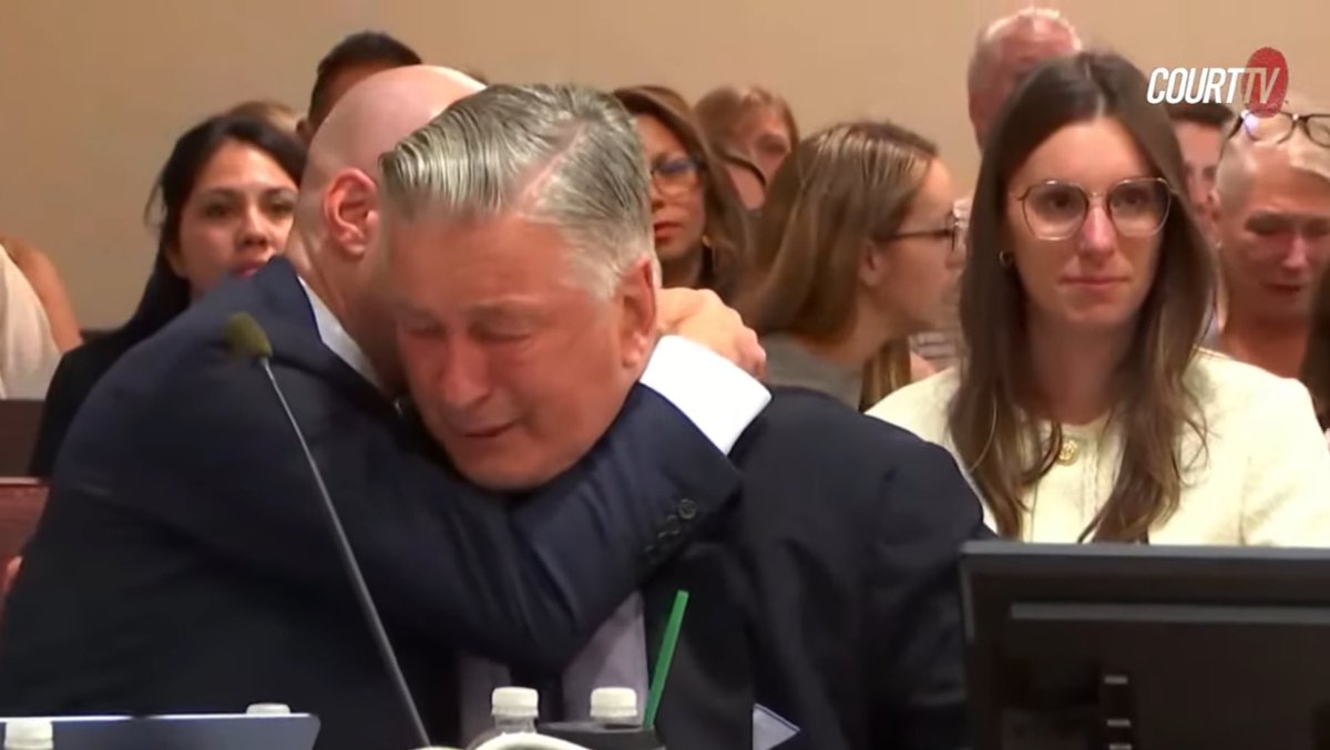 bradmarkowitz's tweet image. Judge dismisses involuntary manslaughter charges against #AlecBaldwin in fatal on-set shooting case, due to evidence "ignored or buried" by prosecutors. So he dodged the bullet -- sadly, more than can be said for cinematographer #HalynaHutchins.