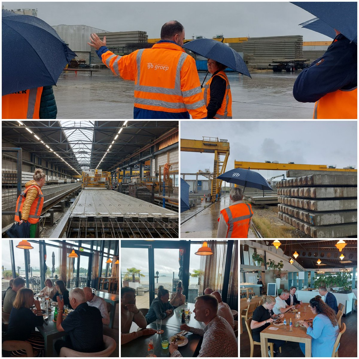 Prachtig bezoek aan <a href="/IJBGroep/">IJB groep</a> Lemmer met <a href="/CDAdfm/">CDA De Fryske Marren</a>  <a href="/cdafryslan/">CDA Fryslân</a> 
Een bedrijf met oog voor de toekomst #duurzamedraagkracht. Ondanks de regen een mooi inkijkje gekregen in een gastvrij bedrijf. Samen het bezoek en politieke jaar afgesloten bij <a href="/BeachClubLemmer/">Beachclub Lemmer</a> met een heerlijke bbq