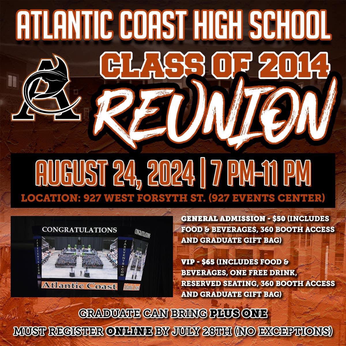 SolomonACHS's tweet photo. Hey Class of 2014 Stingrays! This was sent to me by one of your classmates to share- Check out the link for information on your 10 year reunion. 🎉

https://t.co/4H8dRrqVkx https://t.co/ji2fe57P0y