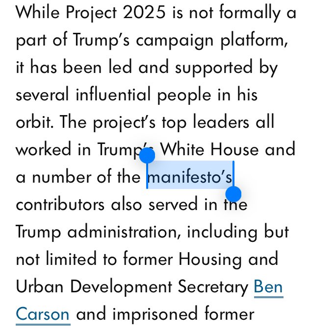 NewsJennifer's tweet photo. Credit to @people for one of the most hard-hitting pieces so far on Trump’s #Project2025. Do yourself a favor &amp; give it a read then share with everyone you know. 
https://t.co/UWUi4BUsPb https://t.co/2uKDolLOHZ