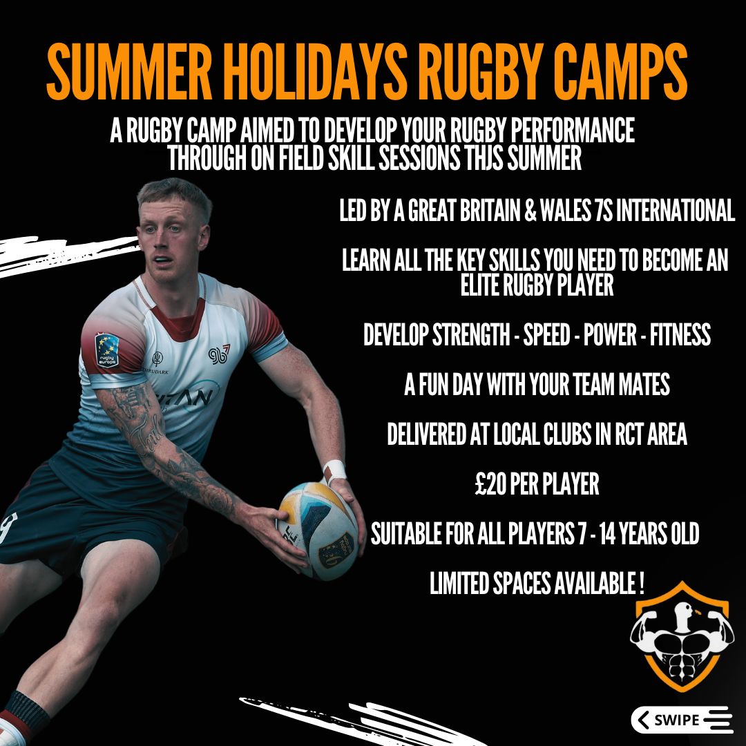 Summer Rugby Camps

More exciting opportunities for a younger age-group (7-13s), with two sessions planned for the #Wern

Interested? Here's how to secure your place on Cole's Summer Rugby Camps 👇🏼

calendly.com/cole_swannack/…

#AllWelcome
#TheFutureOfOurGame❤️