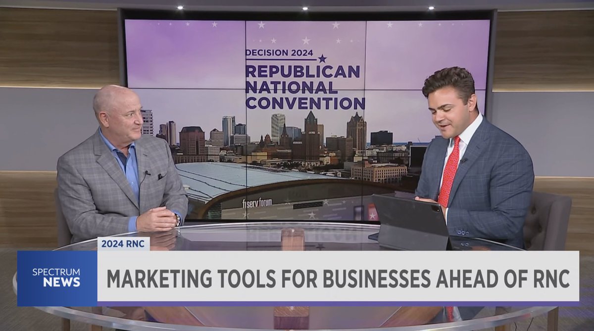 STIRstuff's tweet photo. Milwaukee is gearing up for a massive marketing opportunity with next week's RNC! STIR President Brian Bennett spoke with Spectrum about how businesses &amp; the Milwaukee community can make the most of being in the spotlight: https://t.co/EC68UBMBjS #stirstuff #RNC2024 #Milwaukee https://t.co/k9oxBdyhTd