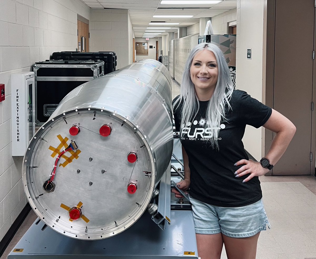 astro_bunn's tweet photo. Years of hard work finally on its way to White Sands Missile Range for integration, testing, and launch! We’ll be doing I&amp;T for a month, then launching our rocket on August 11th! 🚀☀️ Go FURST! #heliophysics #sunscience #NASA #WSMR #solarphysics #sheliophysicist https://t.co/PzS4mgMArN