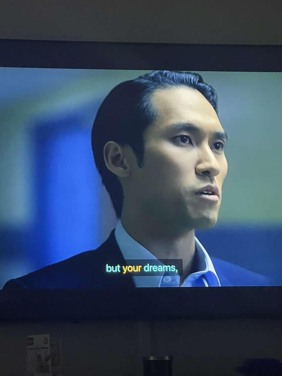 Impressed by the representation of translanguaging in <a href="/AppleTV/">Apple TV</a>’s Pachinko - blue for Japanese, yellow for Korean.