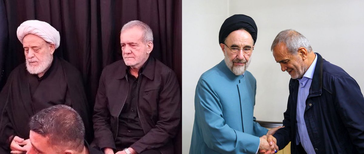 nazdikesobh's tweet photo. چطوری میشه مُرید کسانی بود که تمام تفکر اونها #سازش با یزید زمانه (آمریکا) است
بعد در مجلس امام حسین ع که شهید بیعت نکردن با یزید بود؛ بنشینی و برای او عزاداری بکنی!
این معما را برای من حل بکنید. https://t.co/I8DP7VYBfo