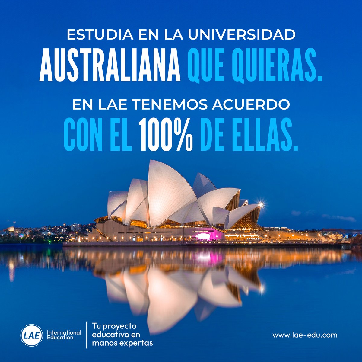 En LAE nos enorgullece contar con acuerdos y convenios con todas las universidades australianas, incluyendo a todos los miembros del Group of Eight.

Contáctanos hoy mismo y programemos una asesoría gratuita!