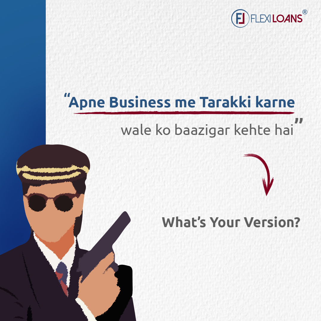 flexiloansin's tweet image. Define your Baazigar! 👇

#FlexiLoans #business #businessloans #smallbusiness #businessgrowth #businesstips #trendingnow #baazigar #businessideas #businessowners #explore #fyp