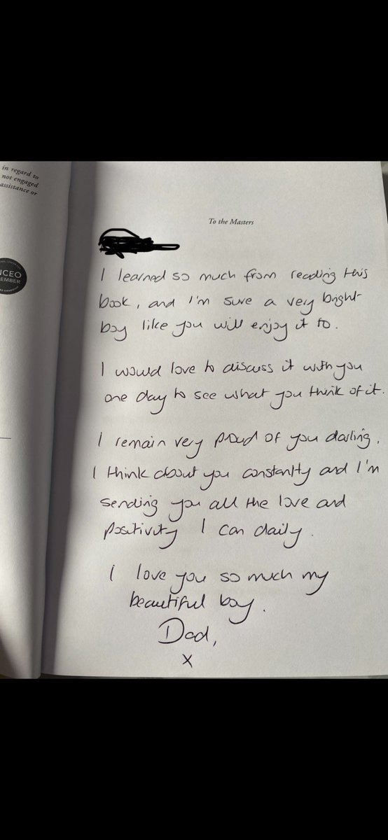 #panspandas means I’ve not spoken to my boy now for years. I’m constantly thinking of ways to communicate with him. This is a beautifully written book about, amongst other things, dealing with thoughts and emotions. Left it at his Moms for him.I hope he reads it, love you mate ❤️