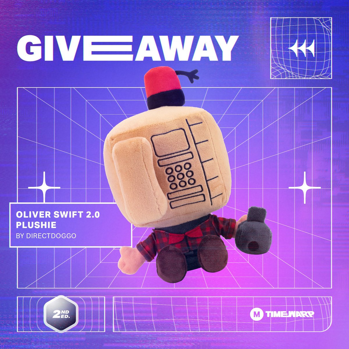 DirectDoggo's tweet photo. ☎️It's FEZZIN' time, baby!!! We're giving away an Oliver Swift 2.0 Plushie to TWO lucky fans!🍿

Here’s how to enter:
1. Follow @makeship and @DirectDoggo
2. Retweet this post

Giveaway ends July 24! Makeship will randomly select and contact the winners via DM. Bonne chance!!!📽️ https://t.co/nFls3XBlnx