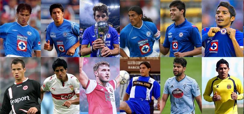 Canteranos de <a href="/CruzAzul/">CRUZ AZUL</a> que a exportado al viejo continente en los últimos 24 años.
Ricardo Osorio y @Santigim11 sin duda los más destacados.