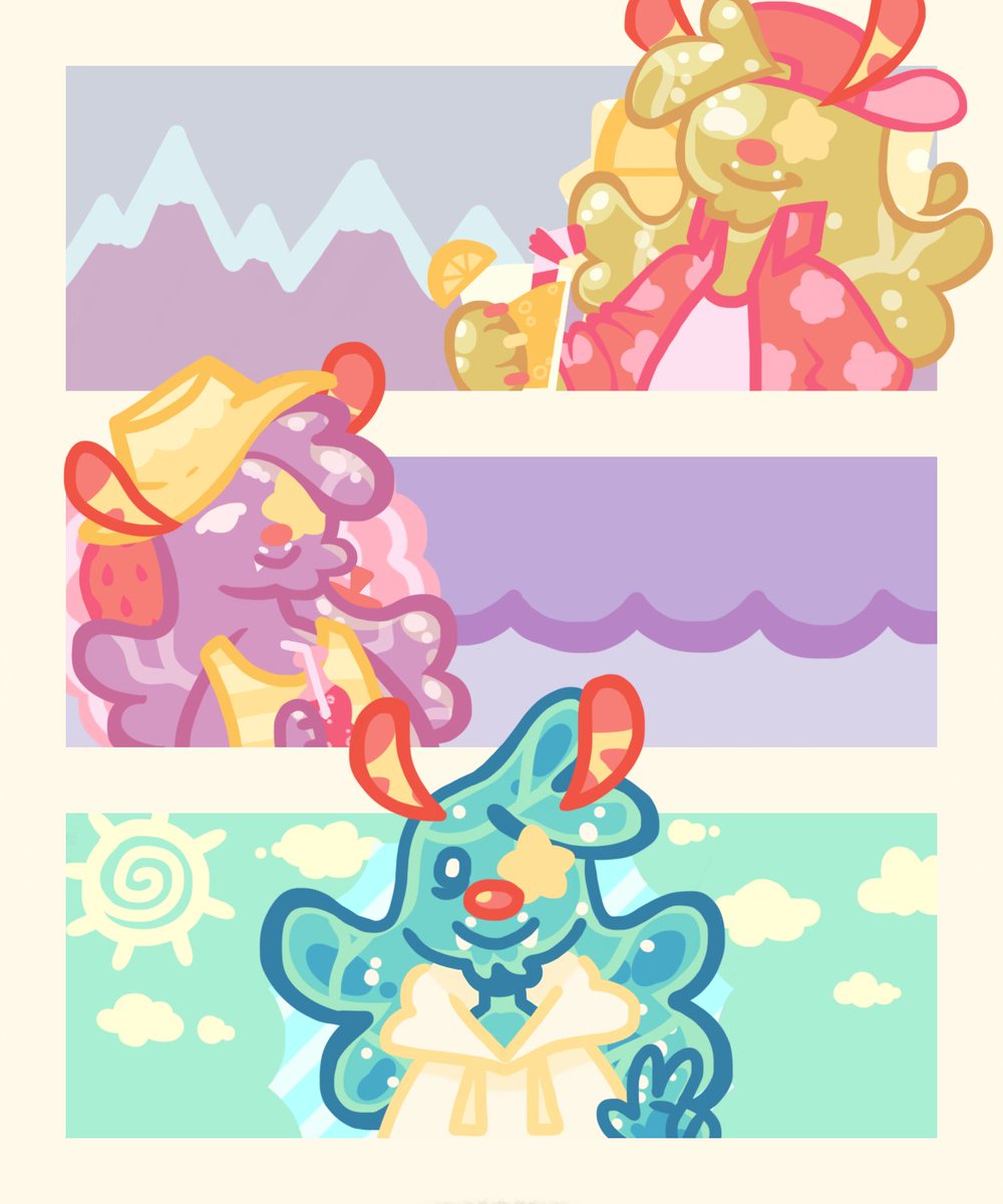 MMudbell's tweet photo. Attacks for Team Stardust 2024
+The backgrounds
Kasper for @bythorne_county 
Lulu for @CephalonHQ_ https://t.co/Oq2pyTBbSG