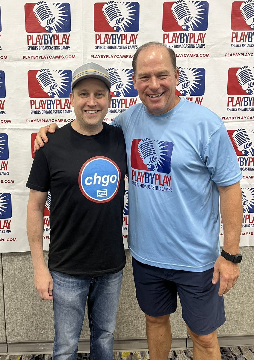 LukeStuckmeyer's tweet photo. Had a chance to talk to over 100 hopefull future sportscasters today and catch up w a Philly tv legend @NeilHartmanTV! @playbyplaycamps #comcastsportsnet #csn @NBCSChicago @NBCSportsPhila https://t.co/iodgDKpPob