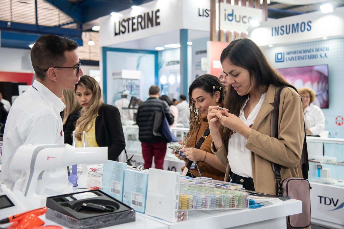 CorferiasBogota's tweet photo. ¡Aún puede visitar la feria para profesionales del sector dental! Últimas horas de #Odontotech 2024.
Lo esperamos en #Corferias hasta las 7:00 p.m. para descubrir la tecnología e innovación odontológica.
Construyendo el futuro de la odontología
*Conozca toda la información de la feria en https://t.co/EoAkeJisUg #TecnologíaDental #Medicina #Salud #SalónEspecializado #Meditech