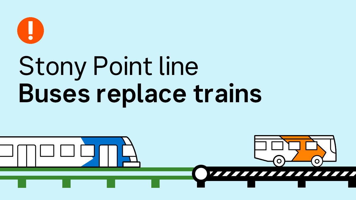 metrotrains's tweet image. 🏗 Stony Point line: Buses replace trains Frankston - Stony Point from first service Mon 15 Jul to early-Aug, while project works take place.

See how your journey may be affected: tinyurl.com/2tumzz6r