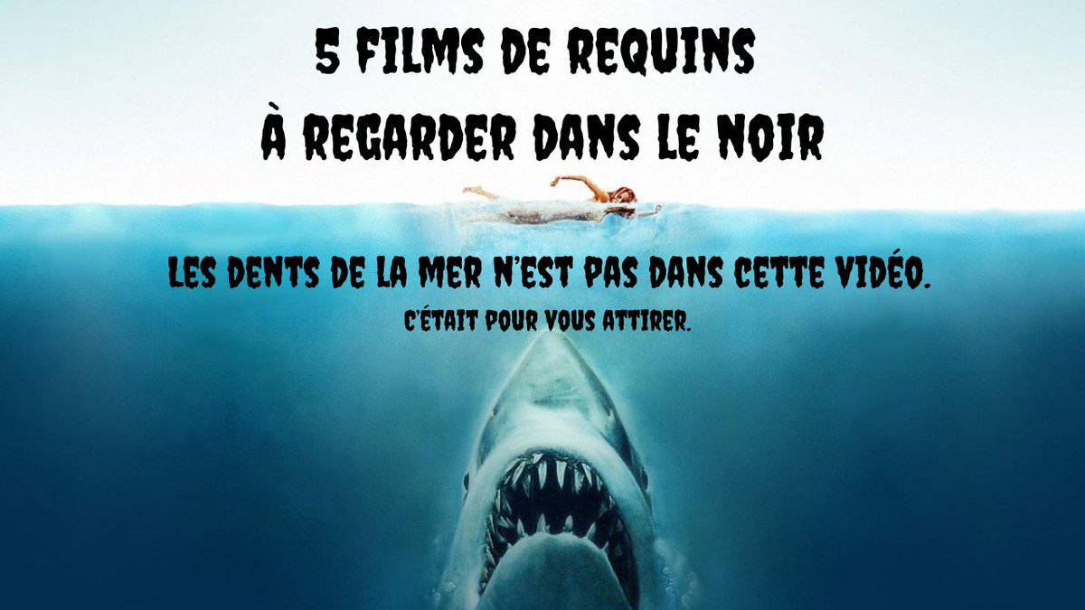Quoi de mieux que de barboter au milieu de gros poissons ?  
Ce soir, nous vous proposons 5 films de requins, à voir à la fraiche, même si le temps est pourri !
🦈🩸⬇️⬇️⬇️
youtu.be/v-i9TBMPHyY