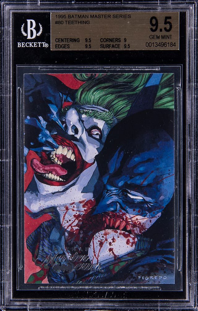 dailybatjoker's tweet photo. 🎧 — 1995 Batman Master Series #80 Card https://t.co/QDTX1sOFhs