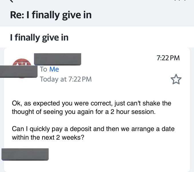 They all come crawling back in the end &hellip;&hellip;&hellip;&hellip; https://t.co/M9xmCJDiKd