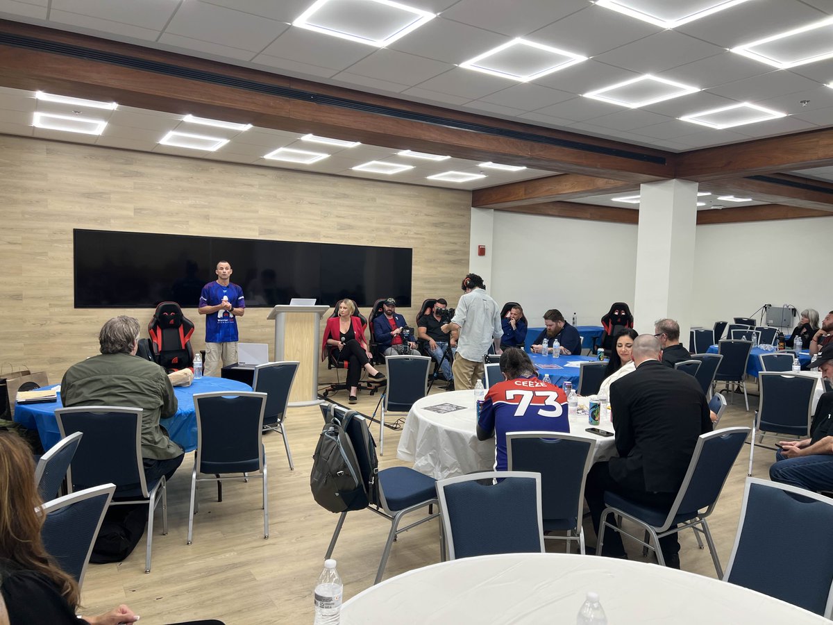 WarriorGmr's tweet photo. And that's a wrap of the Day 1 panels of the Warrior GMR Foundation Mental Health and Gaming Summit! We've had a tremendous amount of wisdom from our panel members. Check out the VOD on Twitch and swing by tomorrow for our Valorant tournament! #esports #mentalhealth #veterans https://t.co/prvECi4qiY