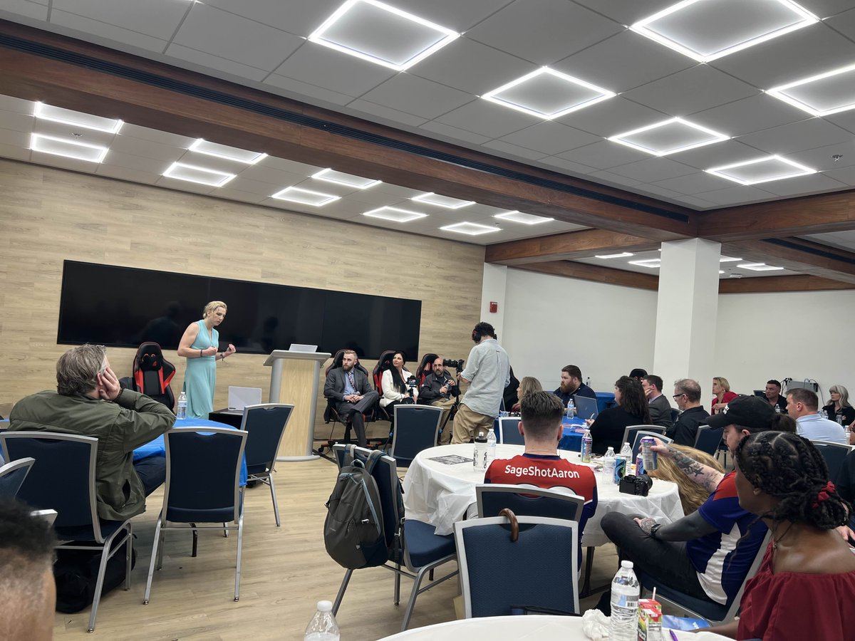 WarriorGmr's tweet photo. And that's a wrap of the Day 1 panels of the Warrior GMR Foundation Mental Health and Gaming Summit! We've had a tremendous amount of wisdom from our panel members. Check out the VOD on Twitch and swing by tomorrow for our Valorant tournament! #esports #mentalhealth #veterans https://t.co/prvECi4qiY