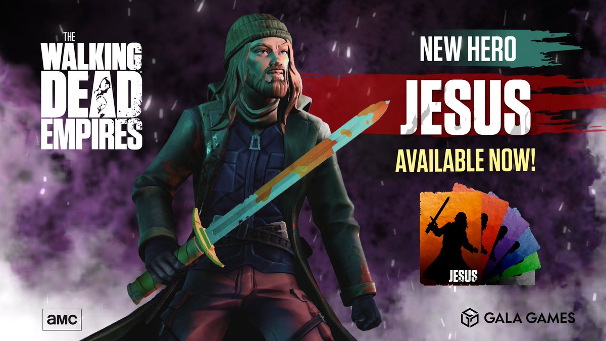 Recruit a charming and loyal ally to your empire.

Get your Jesus Hero Cards starting now!

🔽🔽🔽🔽🔽🔽🔽
gogames.gala.com/uhcsO
🔼🔼🔼🔼🔼🔼🔼

#twdempires