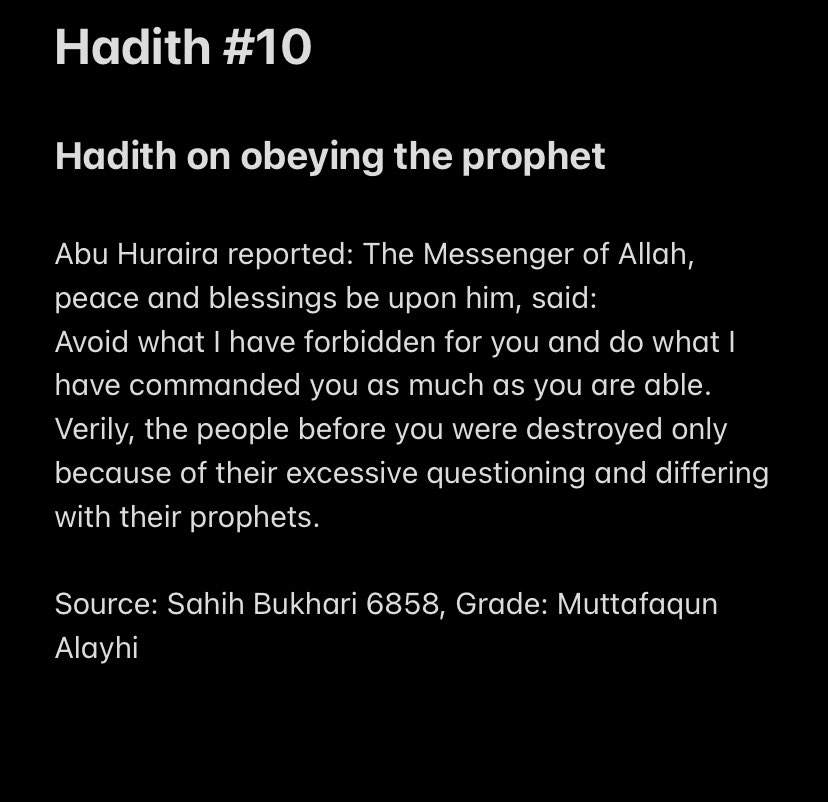 TheDCTI's tweet photo. Hadith on obeying the prophet
.
.
.
#fyp #fypシ゚viral #islam #quran #hadith #hadithoftheday #muslim #russia #urdu #arabic #português #subhanallah #alhamdulillah #allahuakbar #ислам #хадис #advice #islamicreminders https://t.co/oswXkzvfSW
