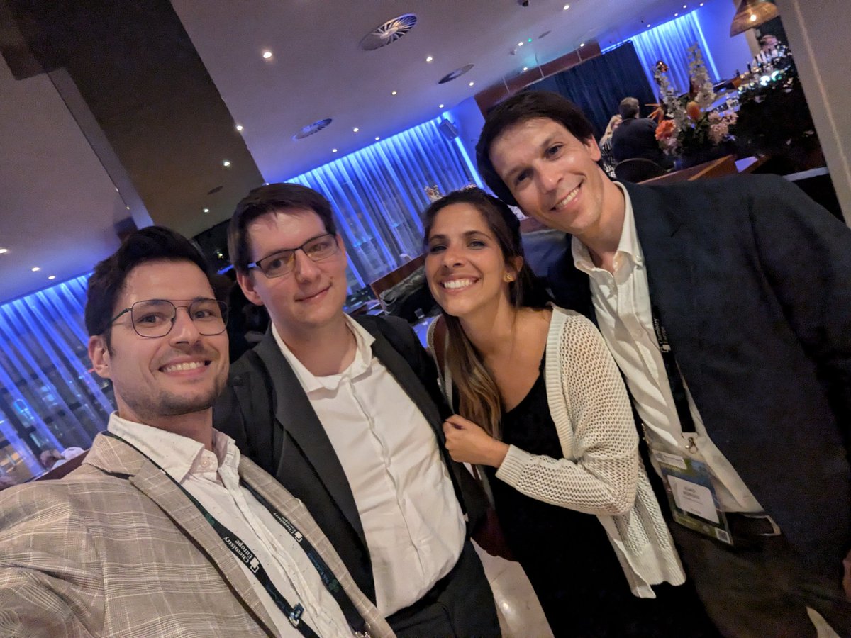 The #ECC9 was a blast, and I couldn't be more thankful for spending time with so many inspiring and hard-working scientists making the world a better place! 💚 You all rock! 🤘Looking forward to next one!! Let's goooo!💪