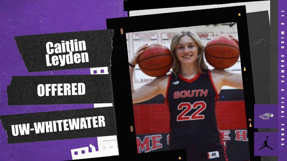 Caitlin Leyden (@caitlinleyden1) on Twitter photo After an amazing visit, I’m blessed to receive an offer from UW-Whitewater! Thank you to Coach Carollo for this opportunity and for showing me around campus!
<a href="/UWWWomensHoops/">UW-Whitewater Women's Basketball</a>
<a href="/MaineSouthGBB/">Maine South Girls' Basketball</a>
<a href="/aiathletics/">ALL IN Athletics</a>
<a href="/AIAelitegirls/">ALL IN Elite Girls 3SSB</a> After an amazing visit, I’m blessed to receive an offer from UW-Whitewater! Thank you to Coach Carollo for this opportunity and for showing me around campus!
<a href="/UWWWomensHoops/">UW-Whitewater Women's Basketball</a>
<a href="/MaineSouthGBB/">Maine South Girls' Basketball</a>
<a href="/aiathletics/">ALL IN Athletics</a>
<a href="/AIAelitegirls/">ALL IN Elite Girls 3SSB</a>