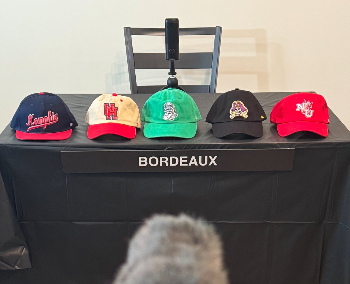 bordeauxyoutube's tweet photo. All the college hats and clothing along this journey were sent to me by Homefield, who I begged to work with 😂
I’ve been wearing their stuff for years. Anyway, I got @HomefieldApparl to get you all a 15% discount with code CFB15. https://t.co/io5mzt3e2o #homefieldpartner https://t.co/lRXS1LPiUA