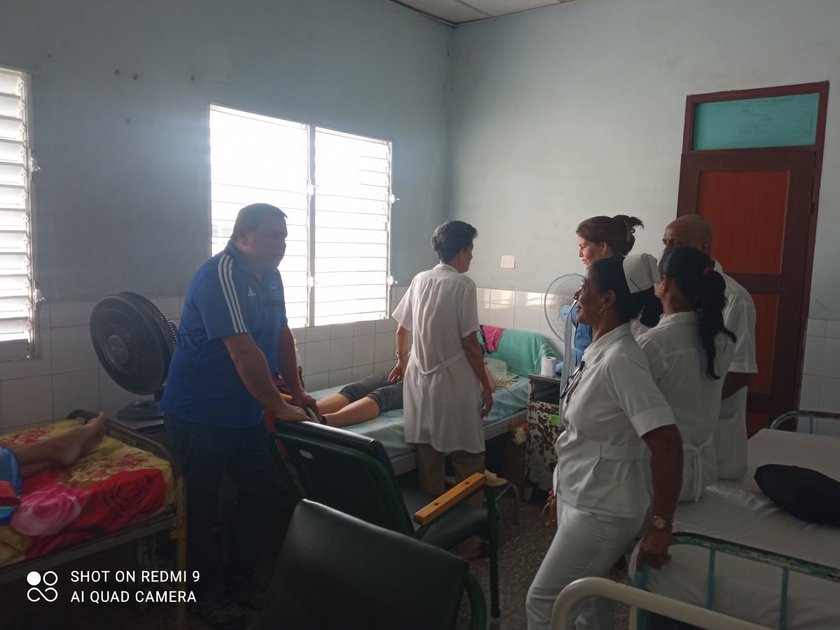 VillarTalia's tweet photo. #ConsolacióndelSur
Pase de visita asistencial y administrativo en la sala de hospitalización de obstetricia en el policlínico 1ero de Enero.Discusión conjunta e integral que permite la Atención Médica con calidad de las gestantes ingresadas
#CubaPorLaSalud https://t.co/QlfD1LzjnB