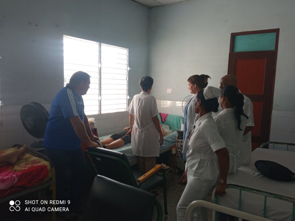 VillarTalia's tweet photo. #ConsolacióndelSur
Pase de visita asistencial y administrativo en la sala de hospitalización de obstetricia en el policlínico 1ero de Enero.Discusión conjunta e integral que permite la Atención Médica con calidad de las gestantes ingresadas
#CubaPorLaSalud https://t.co/QlfD1LzjnB