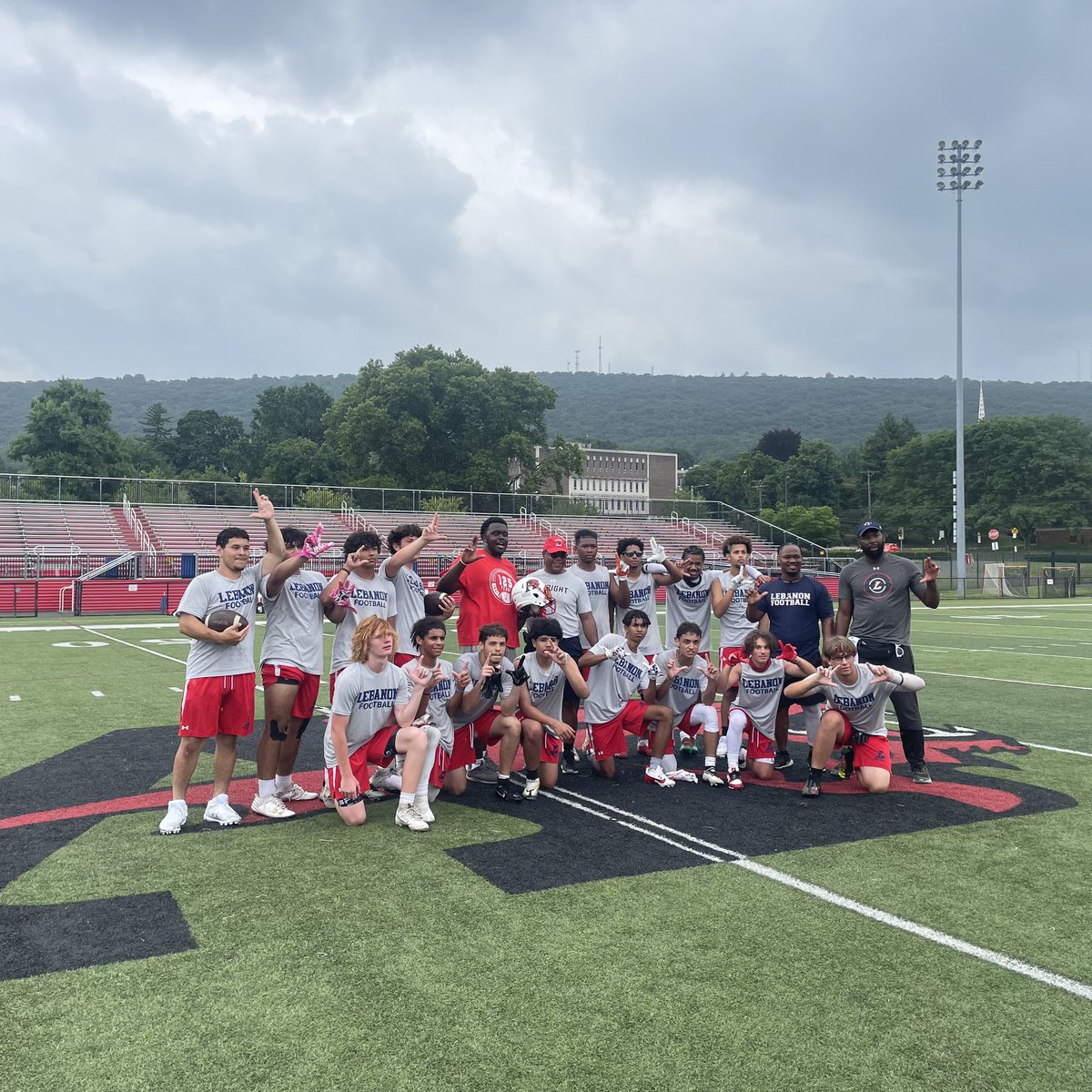 lebanoncedarfb's tweet photo. Very proud of our 2024 cedar football team for winning the 7v7 tournament at Albright college this team showed strength and resilience today !! Go cedars !!๐ด๐ต#CedarEdge #1-0 https://t.co/qKuEAtTbRn