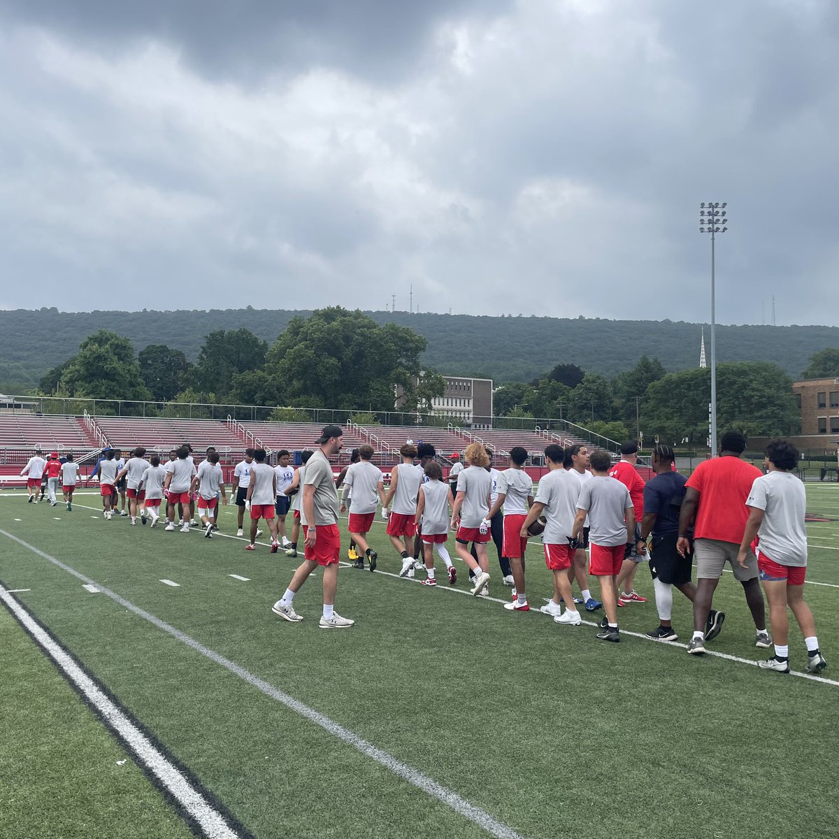 lebanoncedarfb's tweet photo. Very proud of our 2024 cedar football team for winning the 7v7 tournament at Albright college this team showed strength and resilience today !! Go cedars !!๐ด๐ต#CedarEdge #1-0 https://t.co/qKuEAtTbRn