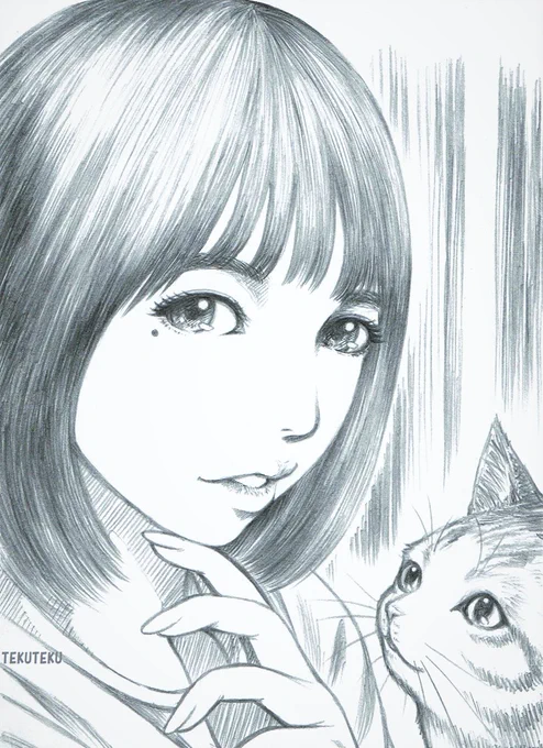 自分が描くイラスト 漫画の絵が好きってことは自分の線が好きとも言えるのだがデジタルで自動補正や輪郭線のない絵もあって線=自分の絵という感覚がどこまで共有されるかわからないご時世ではある種の今風の絵柄やそれを取り込んだAI絵が正義だとしたら線に出る作家性 個性はむしろ邪魔ってことにも?