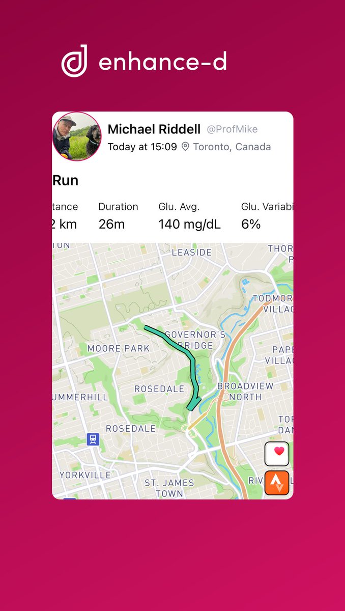 Michael Riddell, PhD (@mcriddell1) on Twitter photo Loving <a href="/enhance_d/">Enhance-d</a> Particularly when I get to show off that I can finally make my #TIR goal! Thanks for allowing me to see these data all in one place <a href="/FedeYFontana/">Fede Fontana</a> <a href="/SamNathanScott/">Sam Scott, PhD</a> and team Loving <a href="/enhance_d/">Enhance-d</a> Particularly when I get to show off that I can finally make my #TIR goal! Thanks for allowing me to see these data all in one place <a href="/FedeYFontana/">Fede Fontana</a> <a href="/SamNathanScott/">Sam Scott, PhD</a> and team