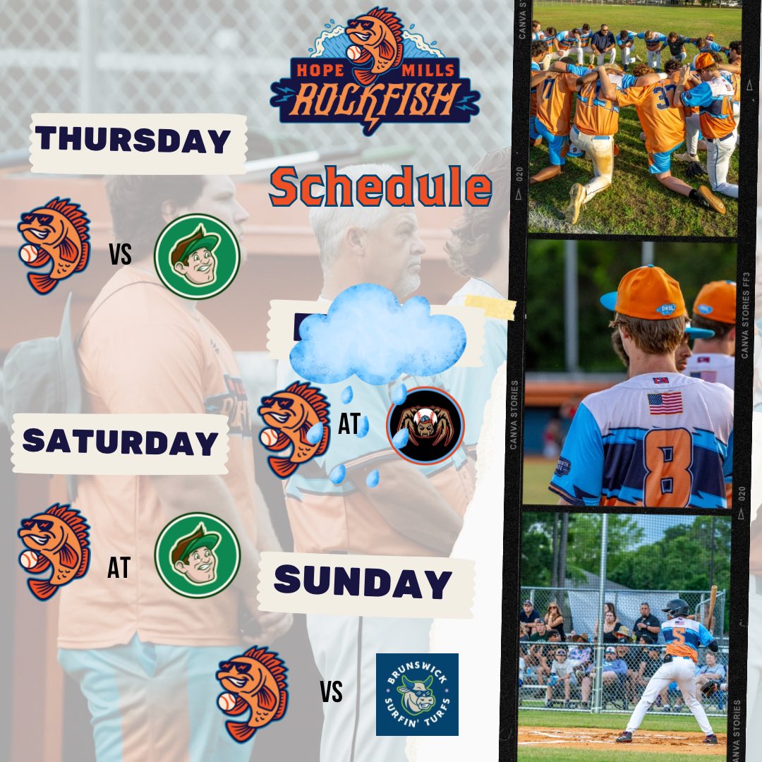 Hope Mills Rockfish Baseball 🤘🐟 tweet media