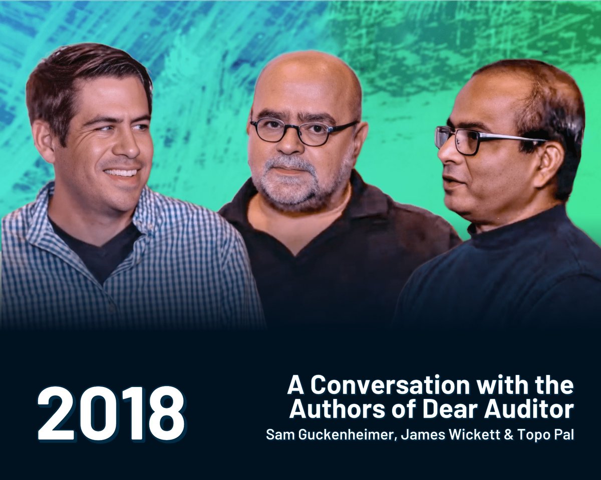 fianulabs's tweet image. 🗣️ As we get ready for the Enterprise Technology Leadership Summit in August, we revisit a lively session with @SamGuckenheimer, @wickett, and @TopoPal discussing "Dear Auditor."

⏪ bit.ly/460mkjy

cc: @ITRevSummit