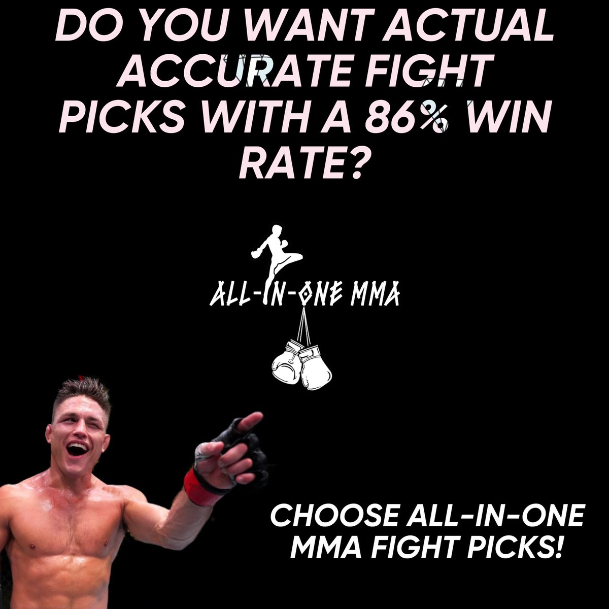 ALLINONEMMA19's tweet photo. Check out the Instagram to get our GOATED picks. No scams belal wipes the floor with mumble mouth edwards. ALLINONE_MMA! https://t.co/VvW5gJ9BLA