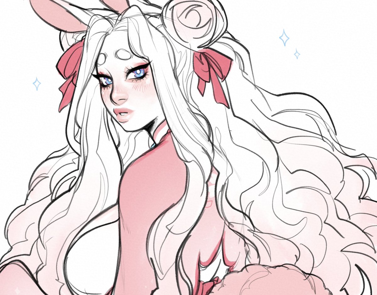 standing desk got here and ive kinda forgotten how to draw but god i missed it🌸