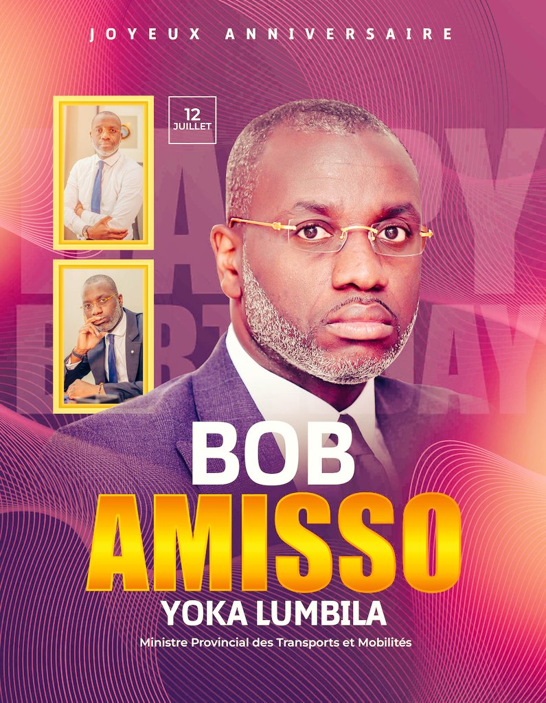ElieManyong's tweet photo. Mieux vaut tard que jamais,
Car il ne serait pas pardonnable de laisser dans le silence un jour aussi important comme celui-ci.
🥳🥳🥳
Joyeux anniversaire Excellence @BobAmissoOff https://t.co/5yN5HMq5Rv