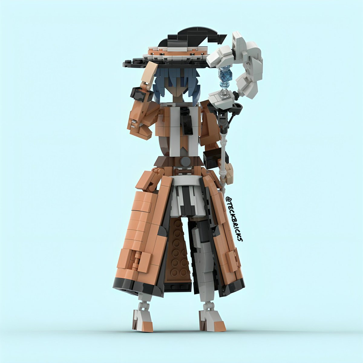 teckbricks's tweet photo. Lego Roxy Migurdia from “Mushoku Tensei”
.
Wanted to make Roxy since she has a more unique design of clothes than other characters 
.
Sorry for not posting many poses this time and in the next couple of posts
.
.
#MushokuTensei #mushoku #roxy #RoxyMigurdia https://t.co/ChZYHqT54t