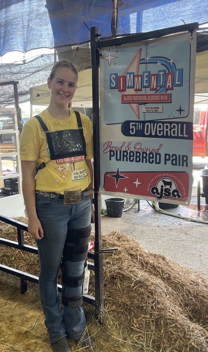 The fittin’ paid off! Had a good day! (&amp; she’s 4 wks post ACL reconstruction)