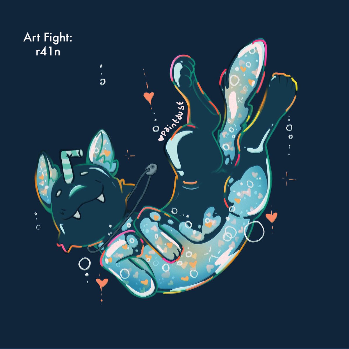 I rly think these two attacks I finished today could be best buds #artfight2024 #teamstardust