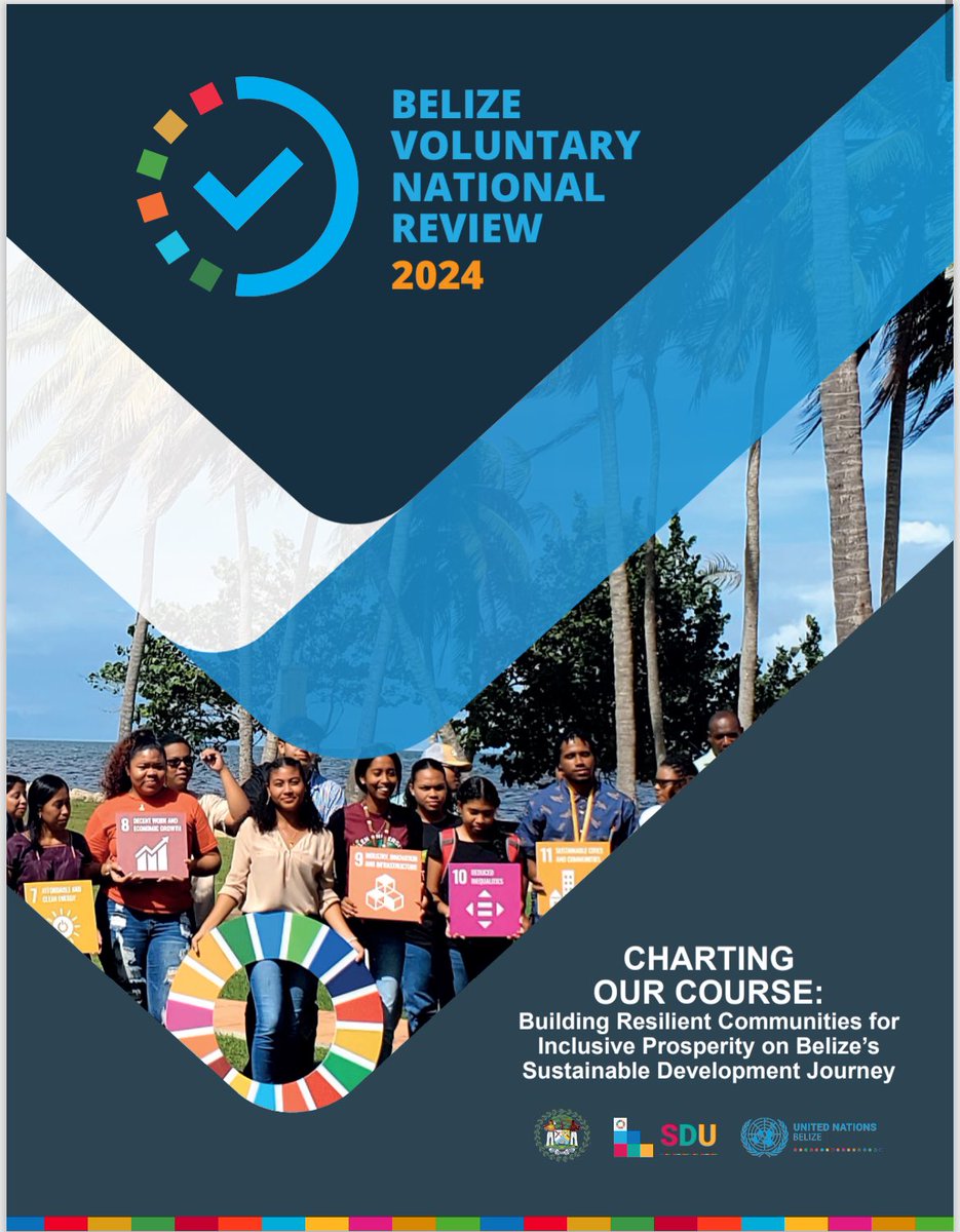 Hon. Orlando Habet, Minister of Sustainable Development &amp; Climate Change delivered Belize’s second VNR today during the ECOSOC HLPF. Belize’s VNR provides a comprehensive assessment of all 17 SDGs and applicable targets and was developed through a whole of society approach. 🤝🏽🇧🇿