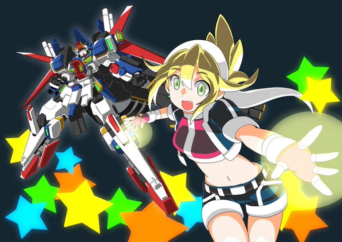 うちのこの人って、マップスを読む前に描いたんだけど今や自分が長谷川裕一先生のファンだから髪型パクってる感じよね 